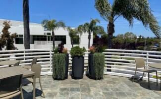 Exterior plant installation